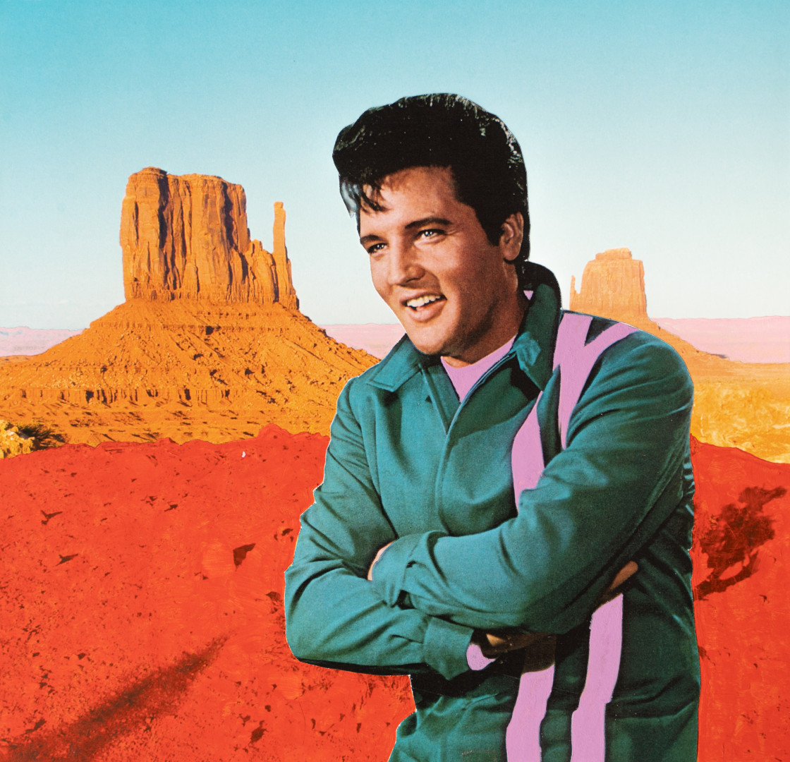Elvis at Monumental Valley